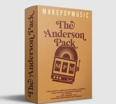 Make pop Music The Anderson Pack Wav Kontakt Groove Agent Ableton Rack Logic Sampler Slate Trigger2 ( 1.4GB )
