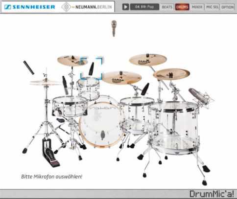 Sennhiser DrumMica KONTAKT FREE 免费鼓音源 ( 3.7GB )