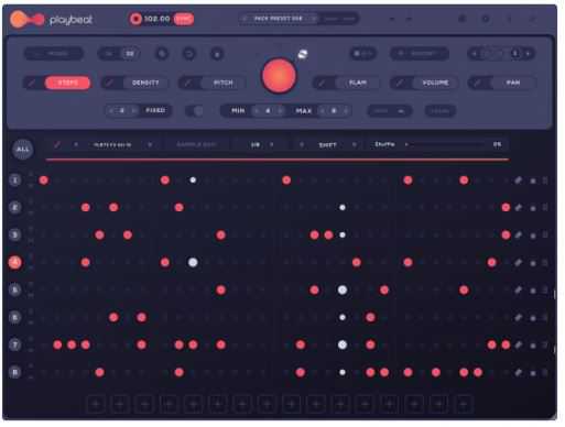 Audiomodern Playbeat 4 智能鼓机插件