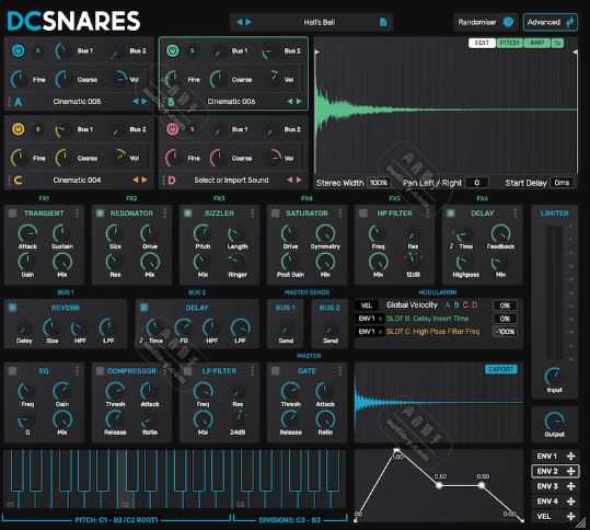 Scaler Music DC Snares v1.2.0 鼓采样器 （ 346MB ）