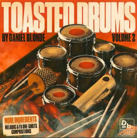 Souce Lab Audio Daniel Blonde Toasted Drums Vol.2 鼓采样包