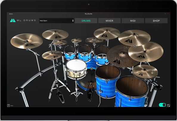 ML Sound Lab ML Drums Free v2.3.0 鼓音源免费版
