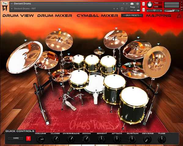 Chaos Tones Deviant Drums 怪兽架子鼓音色