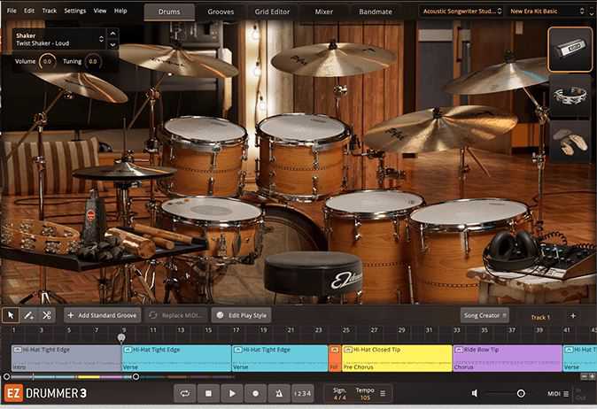Toontrack Acoustic Songwriter EZX v1.0.0 终极鼓音色合集