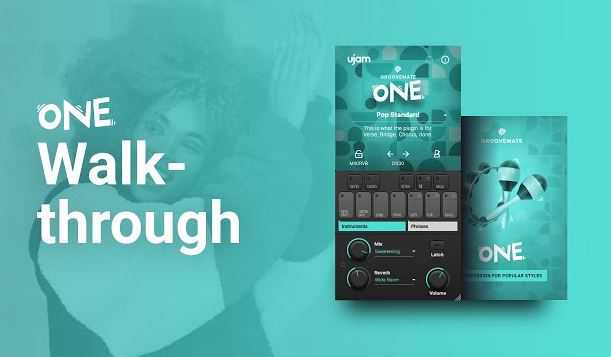 UJAM Groovemate ONE v1.2.0 流行乐律动打击乐音源插件