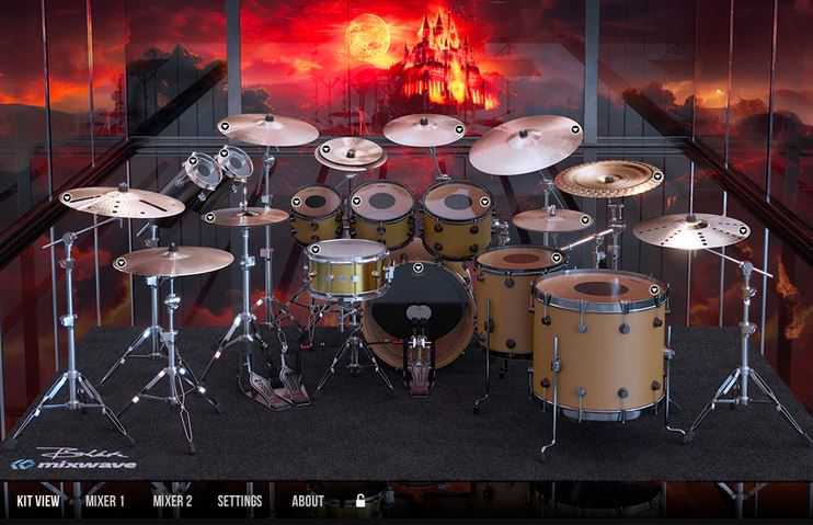 MixWave Avenged Sevenfold Brooks Wackerman KONTAKT 重金属鼓组
