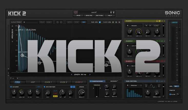 Sonic Academy Kick 2 v1.1.7 底鼓合成器