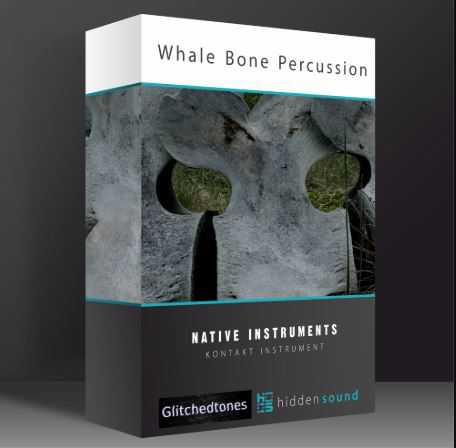 Glitchedtones x Hidden Sound Whale Bone Percussion KONTAKT 原始打击乐音色库