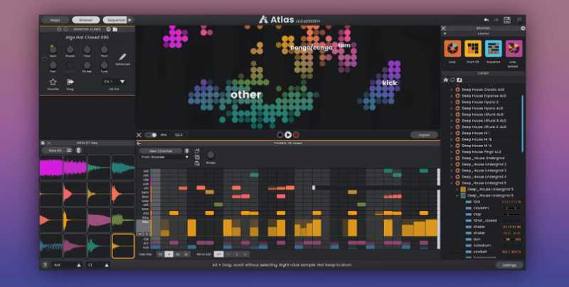 Algonaut Atlas v2.6.0 鼓机和样品管理器