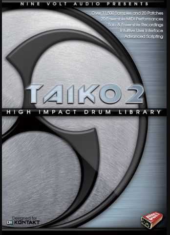 Nine Volt Audio Taiko 2 KONTAKT 日本太鼓音源