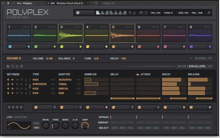 Native Instruments Polyplex v1.1.0.3 实验性鼓设计器