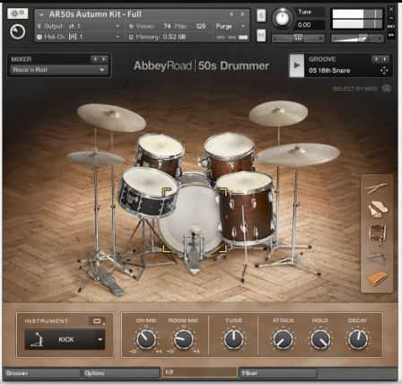 Native Instruments Abbey Road 50s Drummer v1.2.2 五十50年代鼓组音源