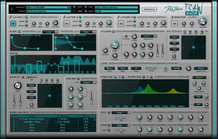 Rob Papen RAW Kick v1.0.2 底鼓合成器