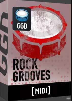 GGD Rock Grooves Midi Pack 鼓MIDI包