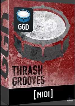 GGD Thrash Grooves Midi Pack 鼓MIDI包