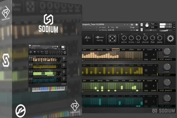 Rigid Audio Sodium KONTAKT 创意鼓节拍音序器