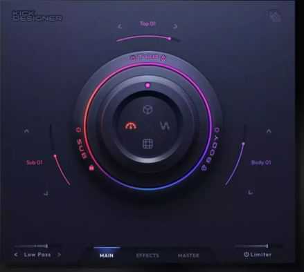 Ava Music Group Kick Designer v1.2.0 KONTAKT 流线型底鼓设计器