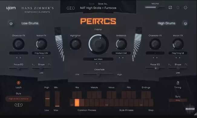 UJAM Symphonic Elements PERRCS v1.2.0 电影打击乐