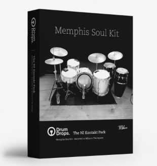 DrumDrops Memphis Soul Kit The Kontakt 5 Pack KONTAKT 孟菲斯灵魂鼓套装