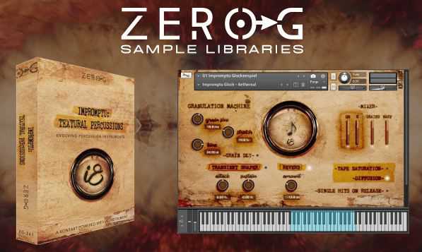 ZeroG Impromptu Textural Percussions KONTAKT 实验性打击乐