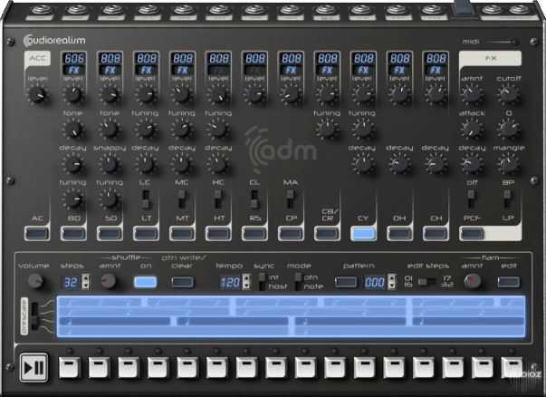AudioRealism ADM1x v1.6.1.6 复古鼓机