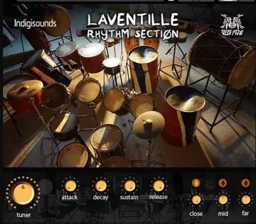Indigisounds Laventille Rhythm Section KONTAKT 特殊打击鼓组