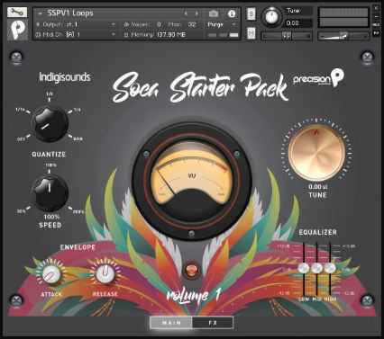 Indigisounds Soca Starter Pack KONTAKT 拉丁打击节奏音源