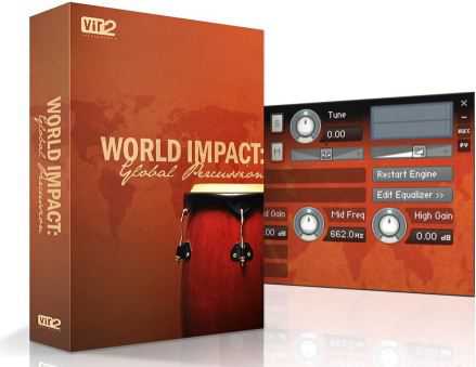 Vir2 Instruments World Impact: Global Percussion v1.2 KONTAKT 世界民族打击乐
