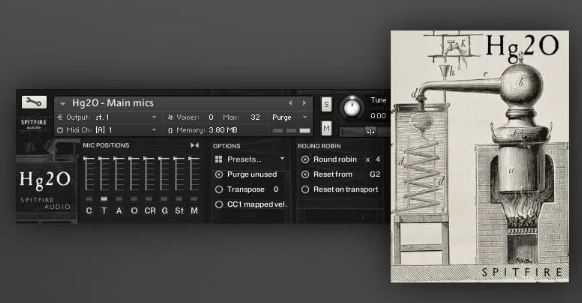 Spitfire Audio Hg20 KONTAKT 注水器皿打击乐音色