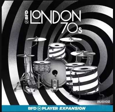 BFD Drums BFD Player Extension London 70s 怀旧摇滚音色库