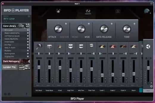 BFD Drums BFD Player Core Library v1.0.0.9 R2R 核心音色库