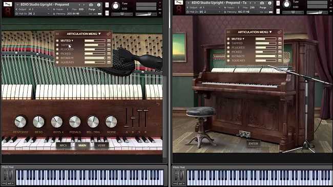 8Dio 1901 Upright Studio Piano 工作室立式钢琴