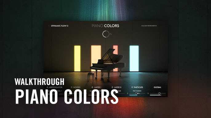 Native Instruments Piano Colors 极限前卫大钢琴