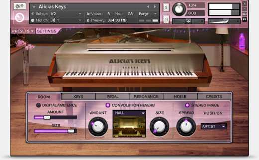 Native Instruments Alicias Keys Library 艾丽西亚斯钢琴音色库