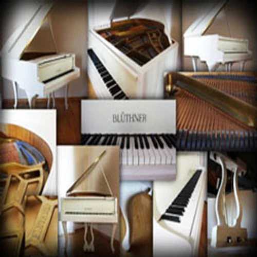 Best Service Galaxy German Baby Grand Library 复古德国钢琴