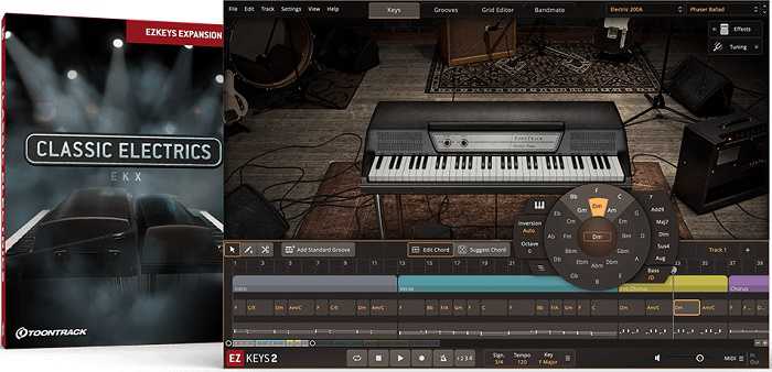 Toontrack Classic Electrics EKX 经典电钢琴扩展包