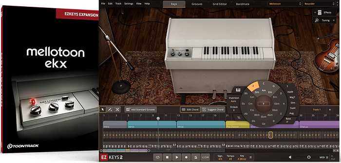 Toontrack Mellotoon EKX 梅洛顿钢琴 EZKey ( 343MB )
