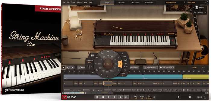 Toontrack String Machine EKX Solina String Ensemble 合成器