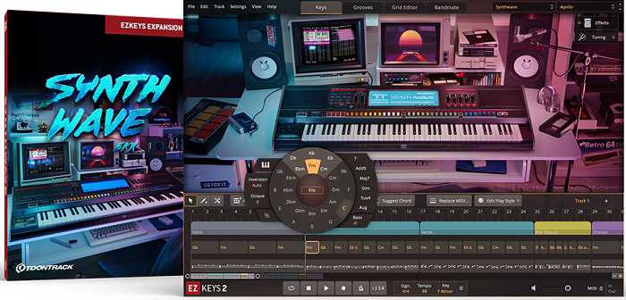 Toontrack Synthwave EKX 80年代风格合成器