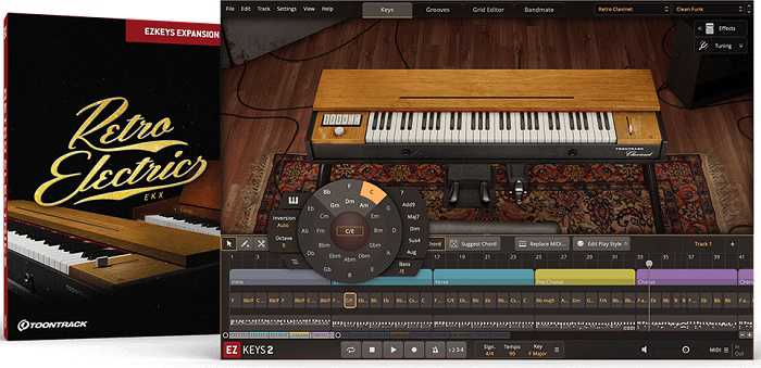 Toontrack Retro Electrics EKX 复古与现代