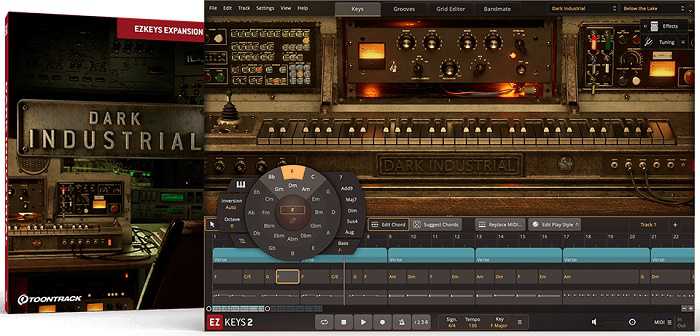 Toontrack Dark Industrial EKX 黑暗工业