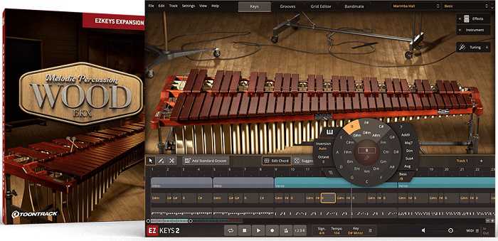 Toontrack Melodic Percussion – Wood EKX 马林巴与木琴