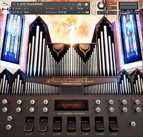Hephaestus Sounds Italian Concert Organ v1 意大利音乐会管风琴
