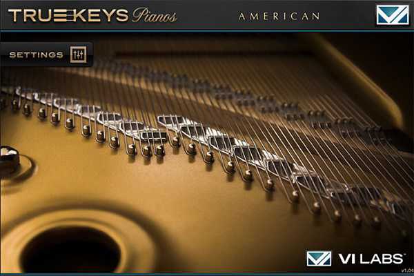 VILabs True Keys American 美国三角钢琴 ( 2.2GB )