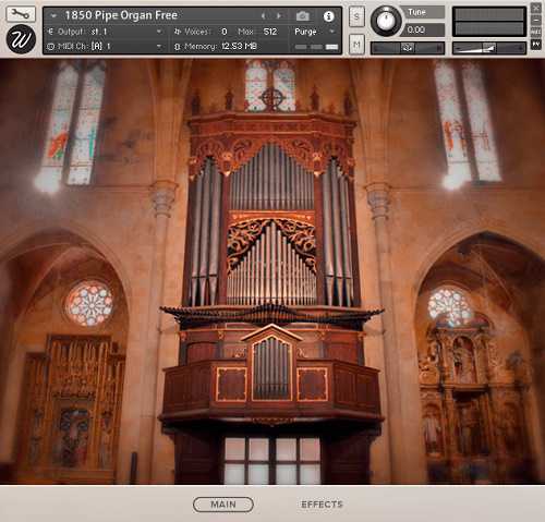 Wavesfactory 1850 Pipe Organ 1850教堂管风琴 ( 781MB )