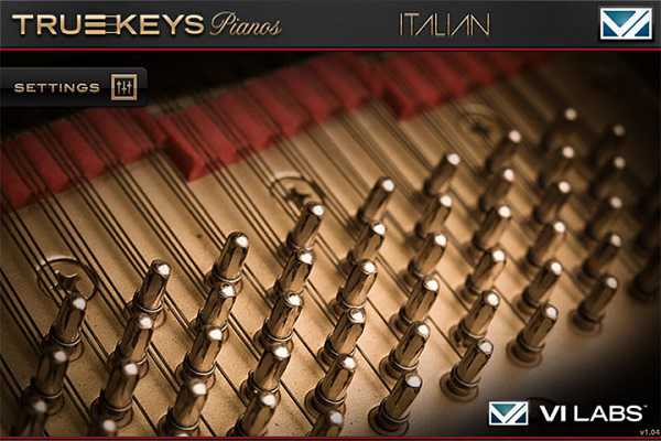 VILabs True Keys Italian 意大利三角钢琴 ( 2.7GB )