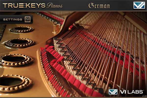 VILabs True Keys German 德国三角钢琴 （ 1.8GB ）