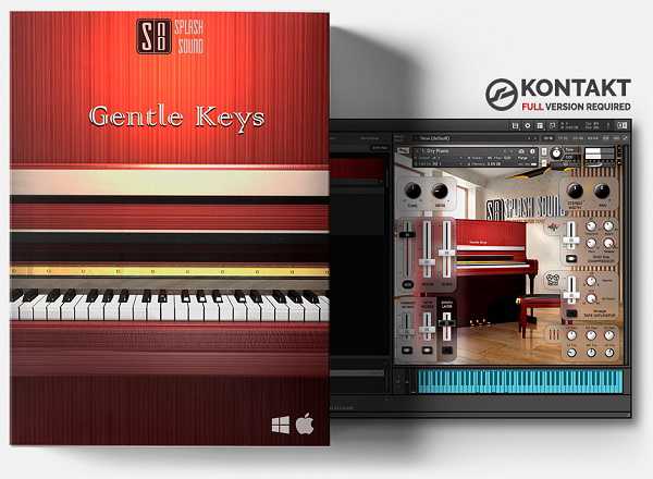 Splash Sound Gentle Keys 温柔的爵士钢琴 ( 1GB )