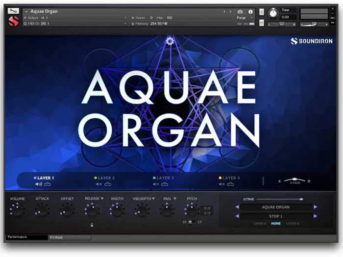 Soundiron Aquae Organ 天主教管风琴 ( 1.3GB )