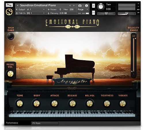 Soundiron Emotional Piano Player Edition 情感钢琴 ( 2.6GB )